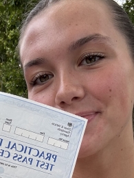Name-Mia Bradley,Date-29 Aug 25,Comment-Passed on his second attempt. Congratulations!!!!